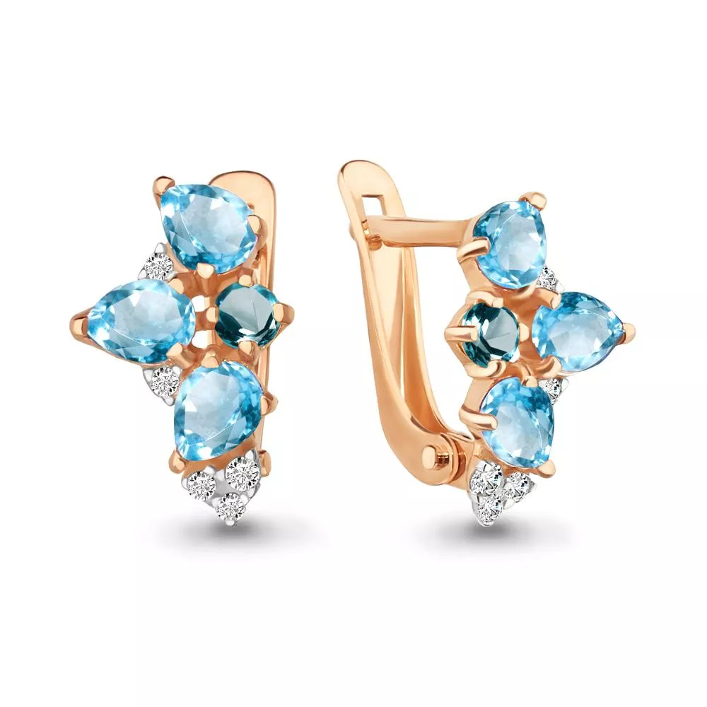 Серьги из золота, артикул LV4497862А