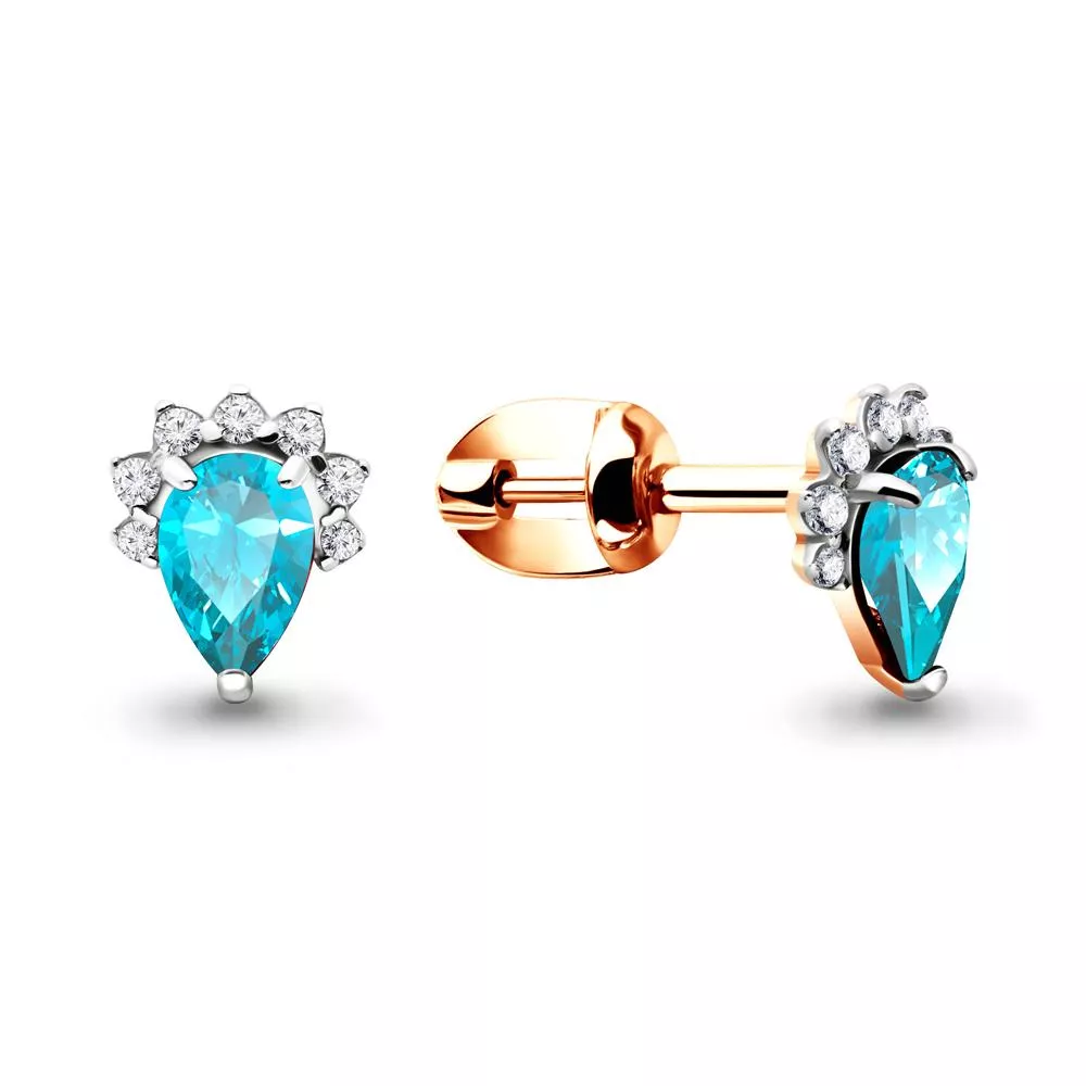 Серьги, артикул LV4497605А, золото