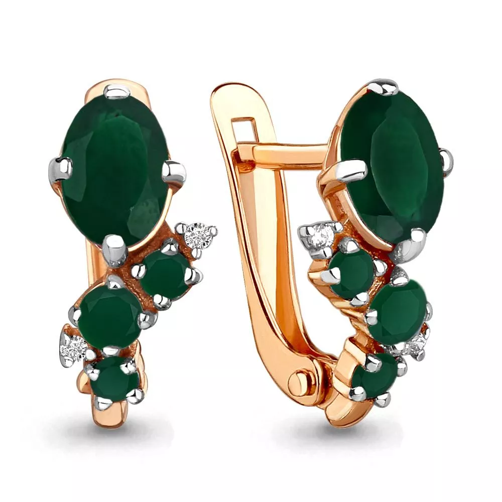 Серьги, золото, артикул LV4497409