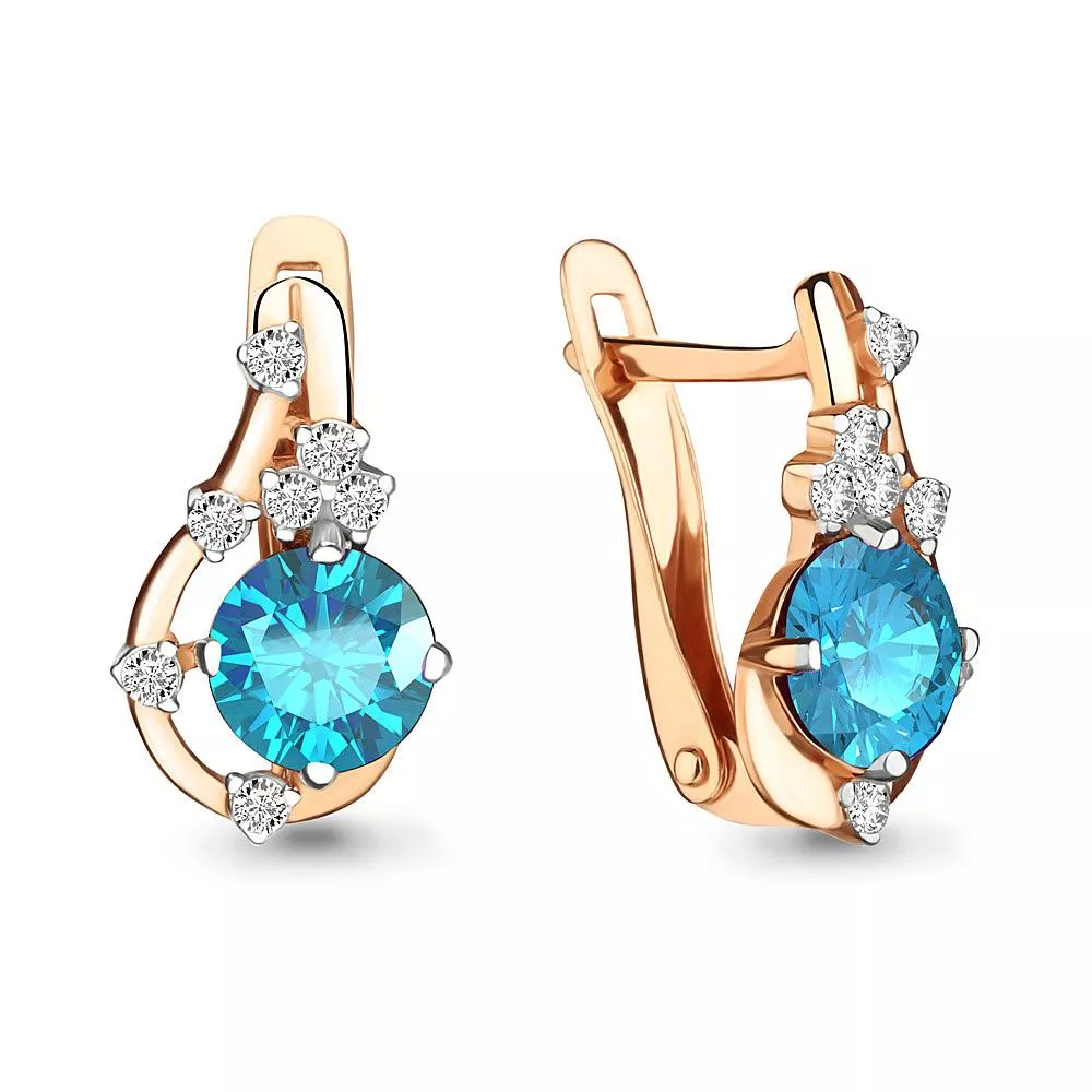 Серьги из золота, артикул LV4497105А