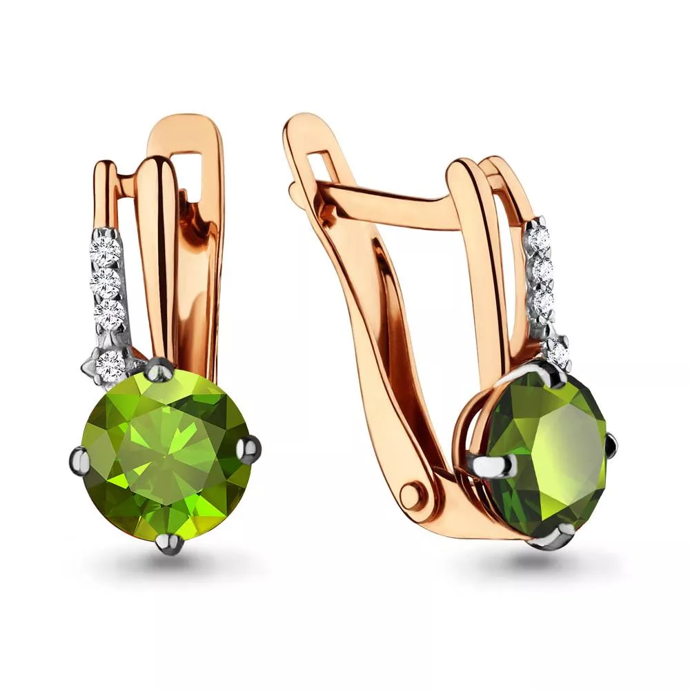 Серьги, артикул LV4497007А, золото