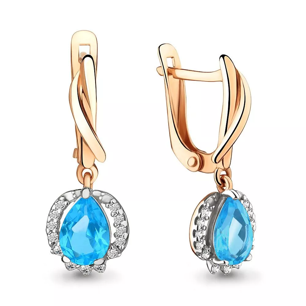 Серьги, артикул LV4496905А, золото