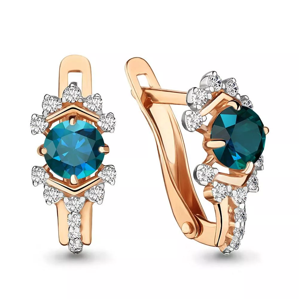 Серьги из золота, артикул LV4496608А