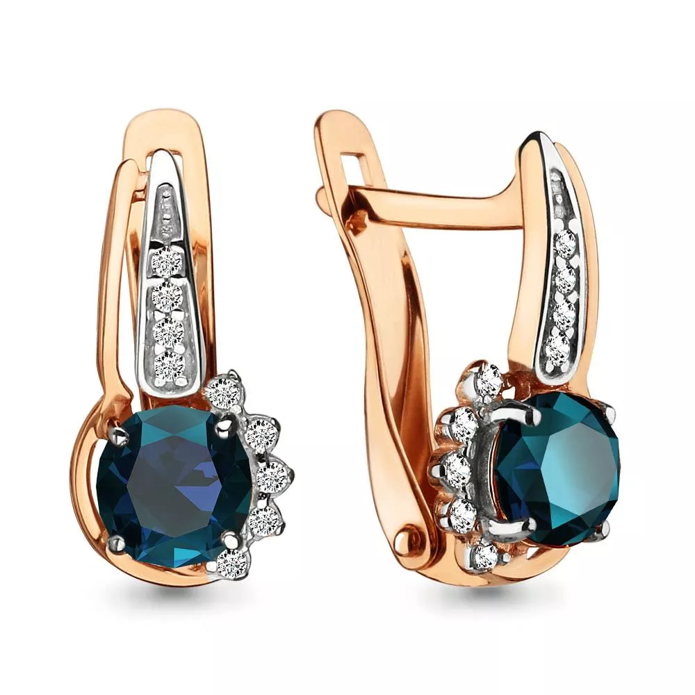 Серьги, артикул LV4496408А, золото