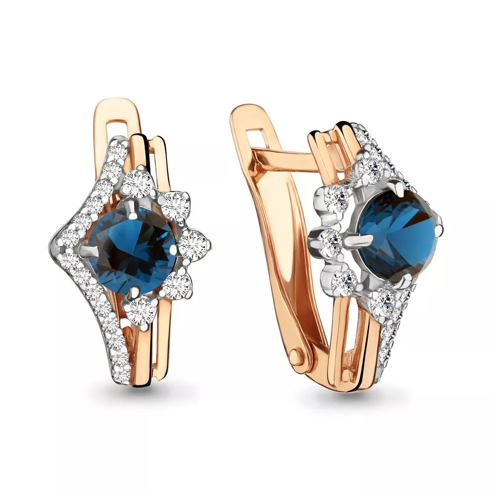 Серьги, артикул LV4496308А, золото