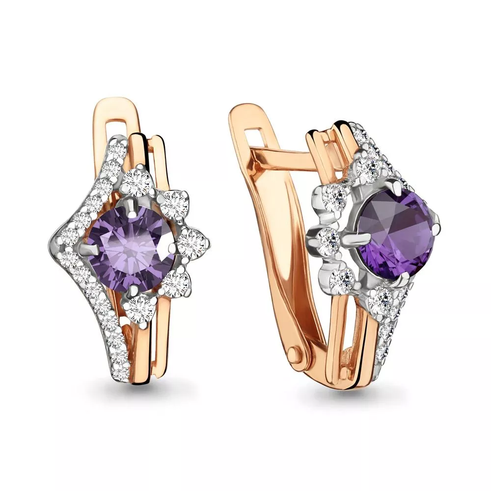 Серьги, артикул LV4496304А, золото