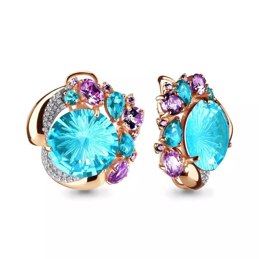 Серьги, золото, артикул LV4495877