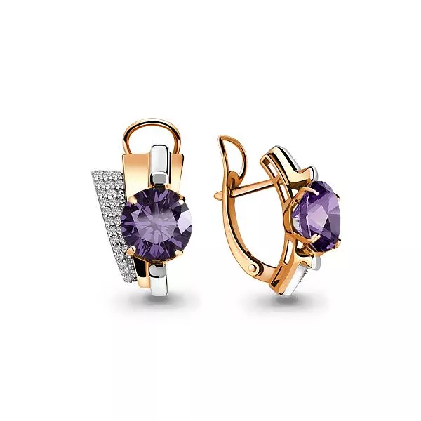 Серьги, артикул LV4493304А, золото