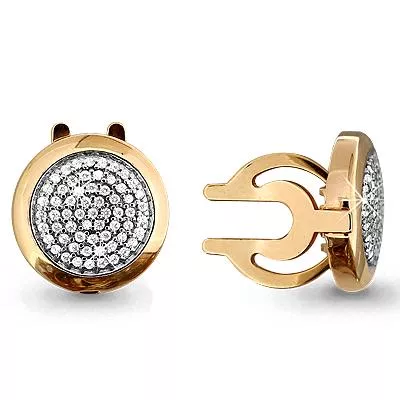 Запонки из золота, артикул LV72811А