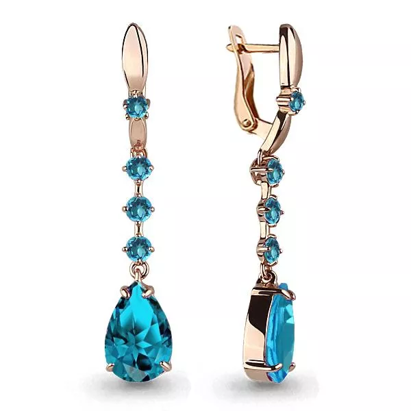 Серьги из золота, артикул LV4492305