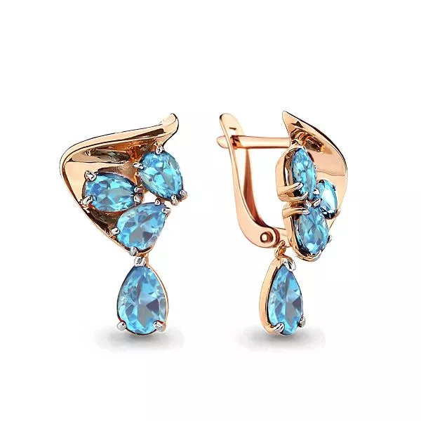 Серьги, артикул LV4491805, золото