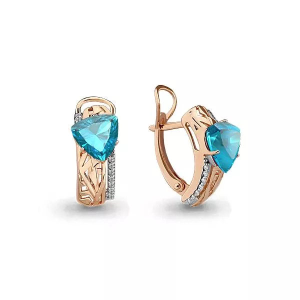 Серьги, золото, артикул LV4491605А