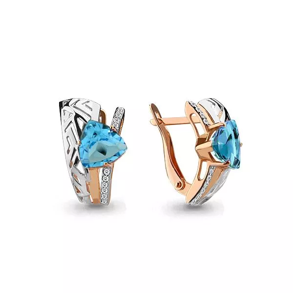 Серьги, золото, артикул LV4491205А