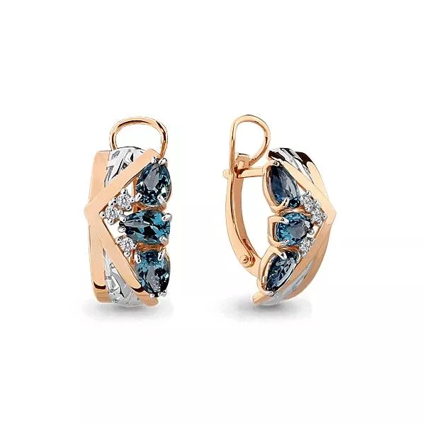 Серьги, золото, артикул LV4491008