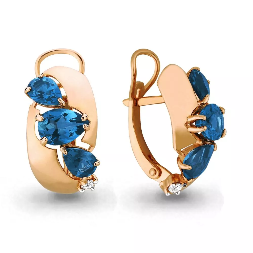 Серьги из золота, артикул LV4490208