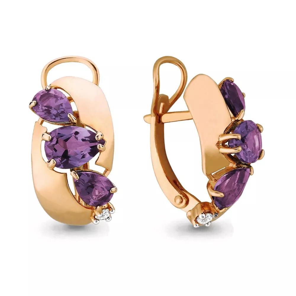 Серьги, золото, артикул LV4490204