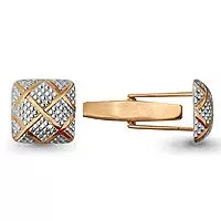 Запонки, артикул LV72802, золото