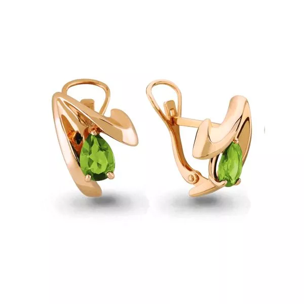 Серьги, артикул LV4490007, золото