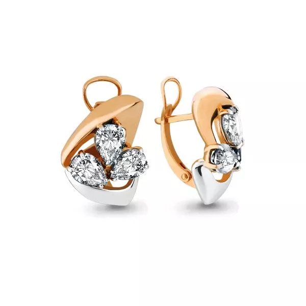 Серьги, артикул LV44897, золото