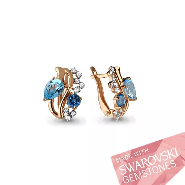 Серьги, артикул LV44856532А, золото