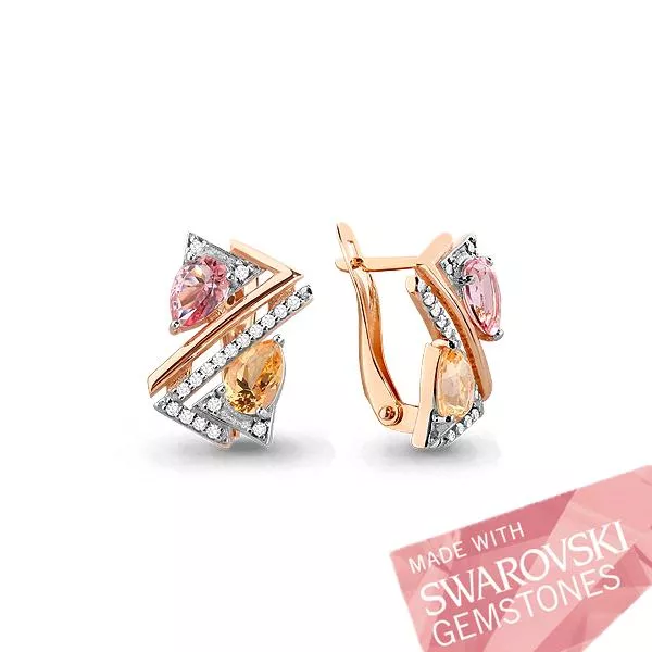 Серьги из золота, артикул LV44854528А