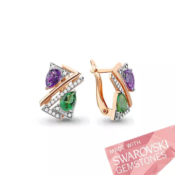 Серьги, золото, артикул LV44854525А