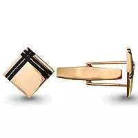 Запонки, золото, артикул LV72521