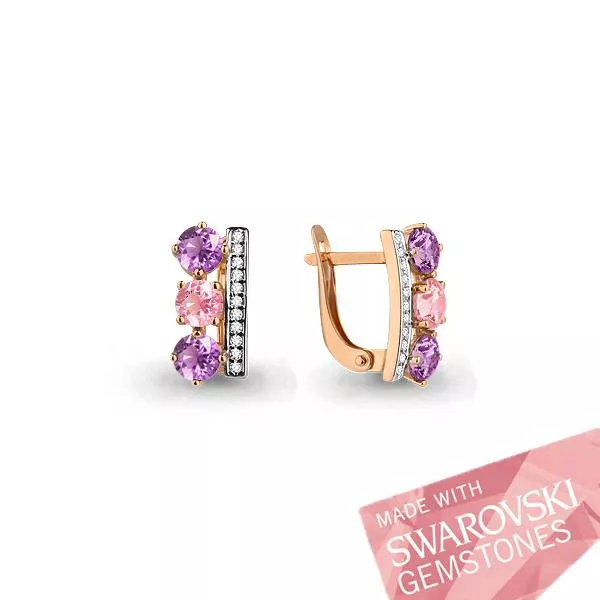 Серьги, артикул LV44835529А, золото