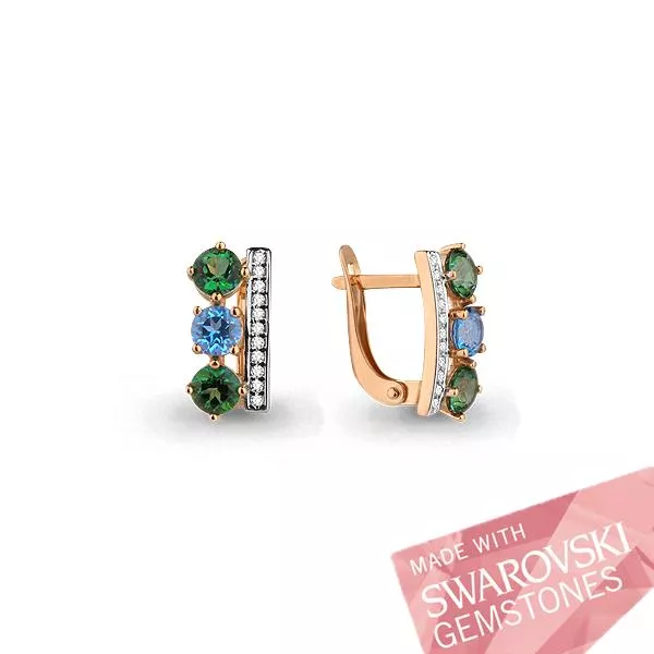 Серьги, артикул LV44835520А, золото