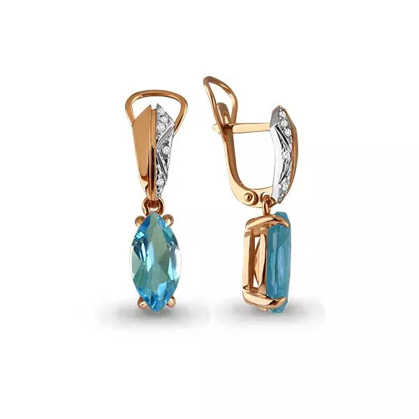 Серьги из золота, артикул LV4475705А