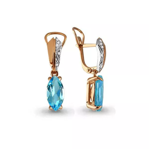 Серьги, золото, артикул LV4475702А