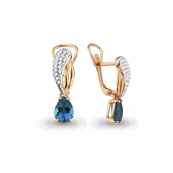 Серьги из золота, артикул LV4475508А