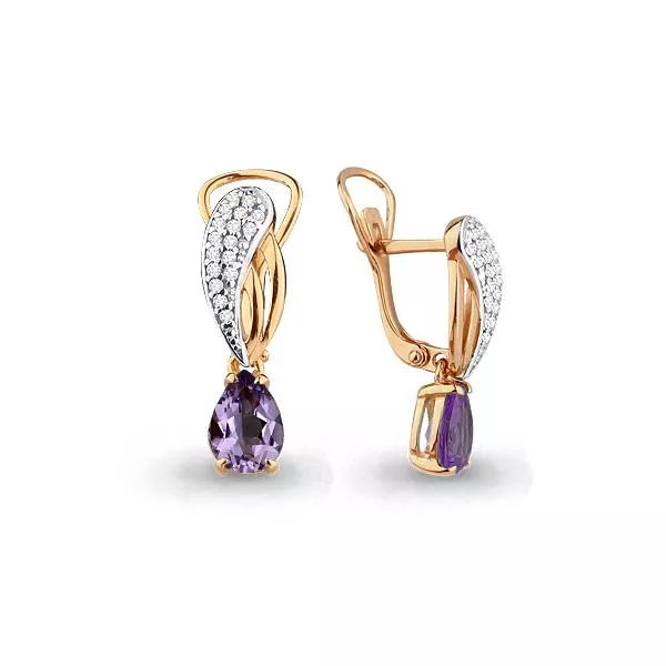 Серьги из золота, артикул LV4475504А