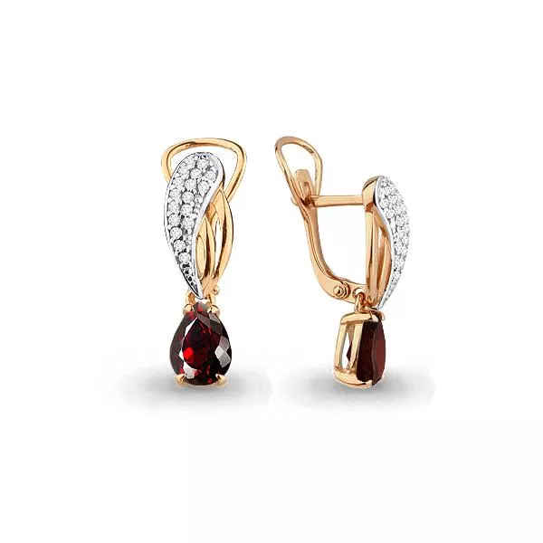 Серьги, артикул LV4475503А, золото