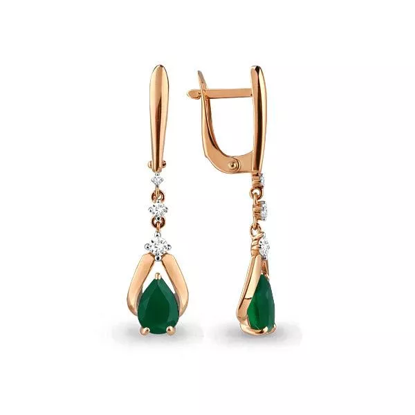 Серьги из золота, артикул LV4472209А