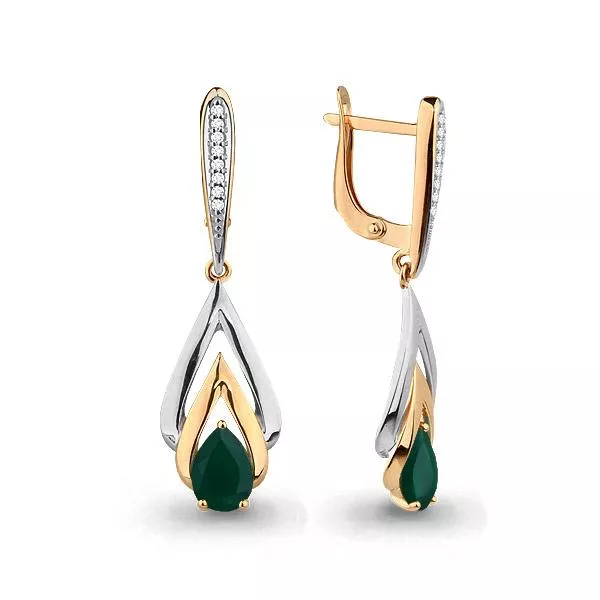 Серьги, артикул LV4472109А, золото