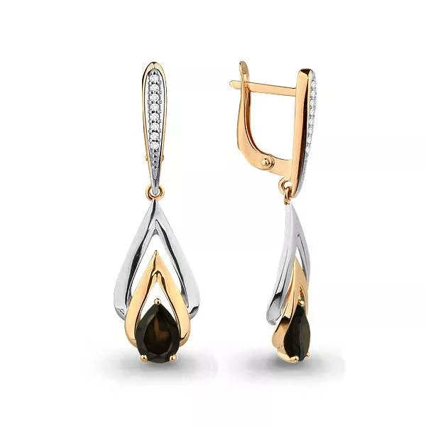 Серьги, артикул LV4472101А, золото