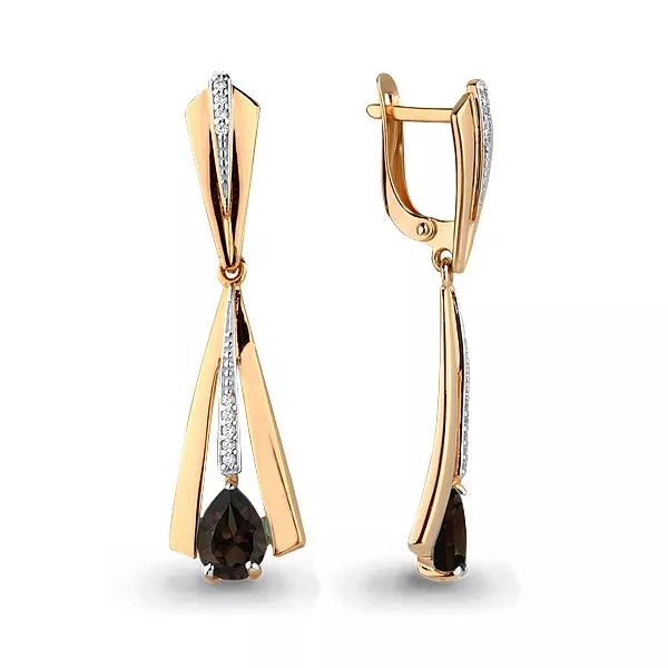 Серьги из золота, артикул LV4472001А