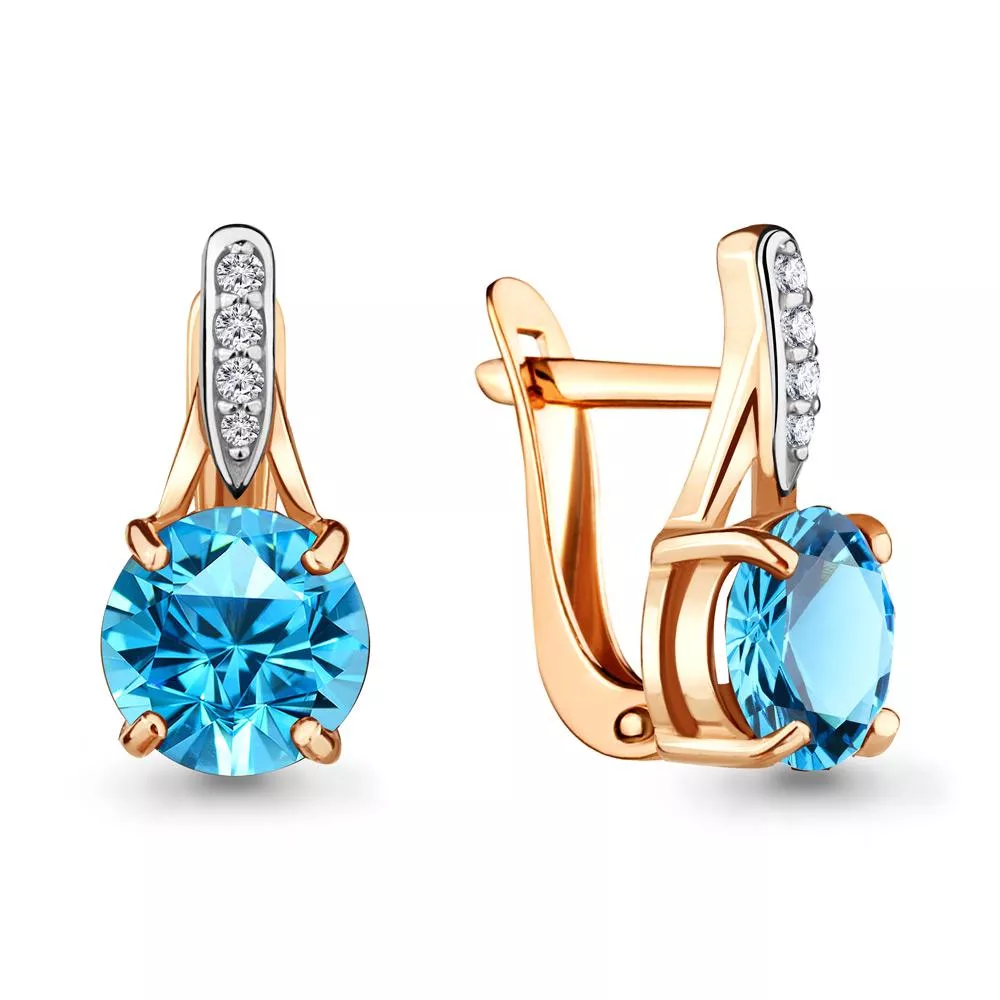 Серьги, артикул LV4469005А, золото