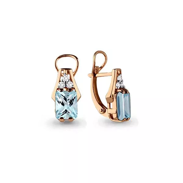 Серьги из золота, артикул LV4468505А