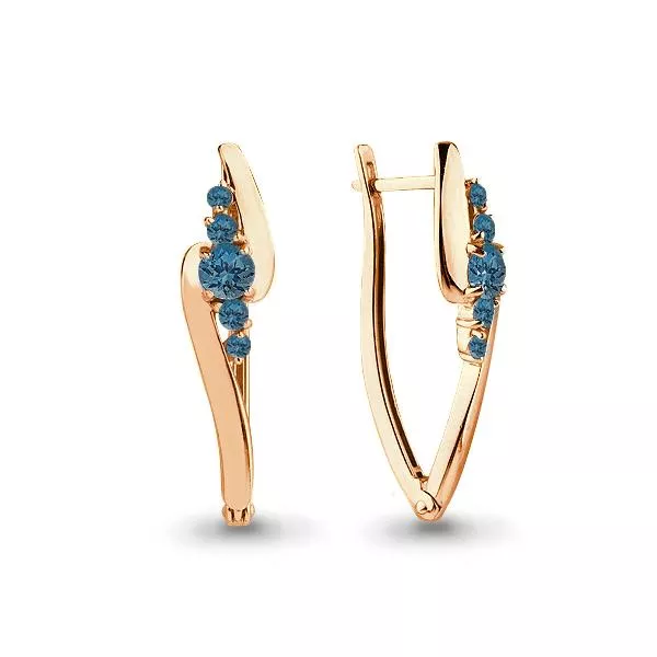 Серьги из золота, артикул LV4466408