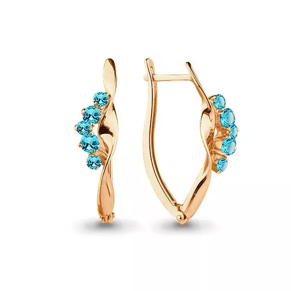 Серьги, артикул LV4466305, золото