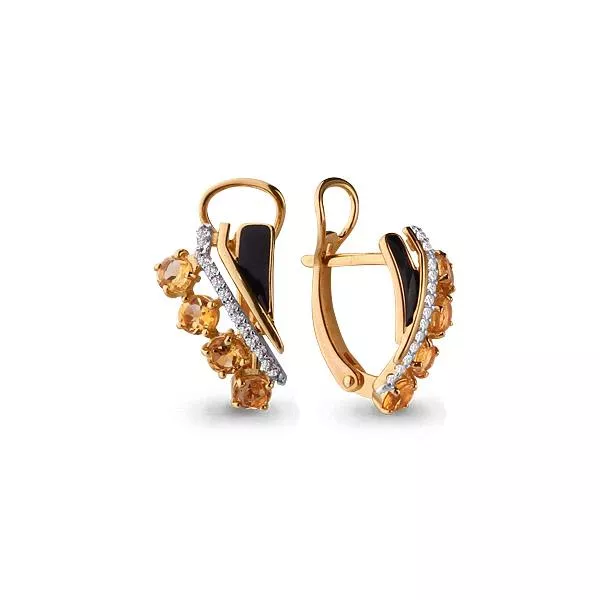 Серьги, золото, артикул LV4464806А