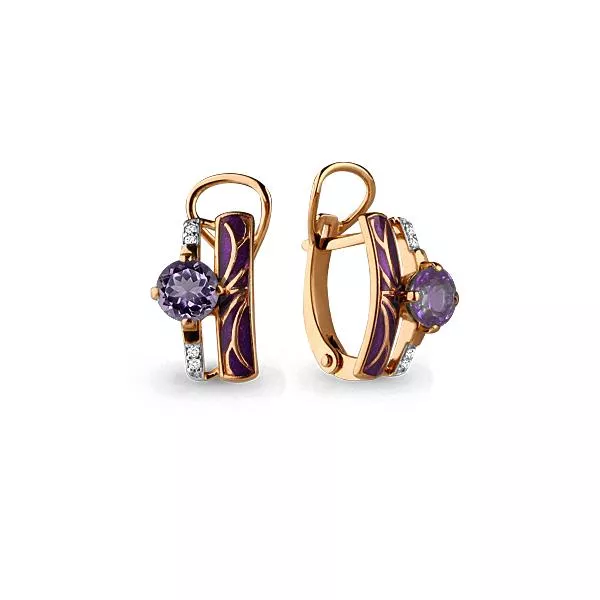 Серьги, золото, артикул LV4463904А