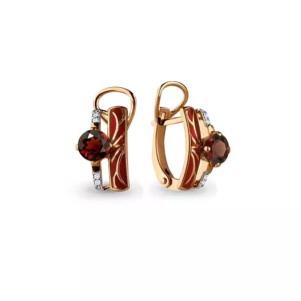 Серьги, артикул LV4463903А, золото