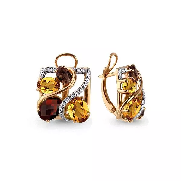 Серьги, золото, артикул LV4463247А