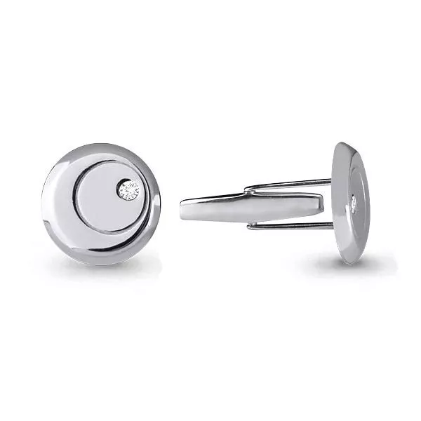 Запонки, серебро, артикул LV72819