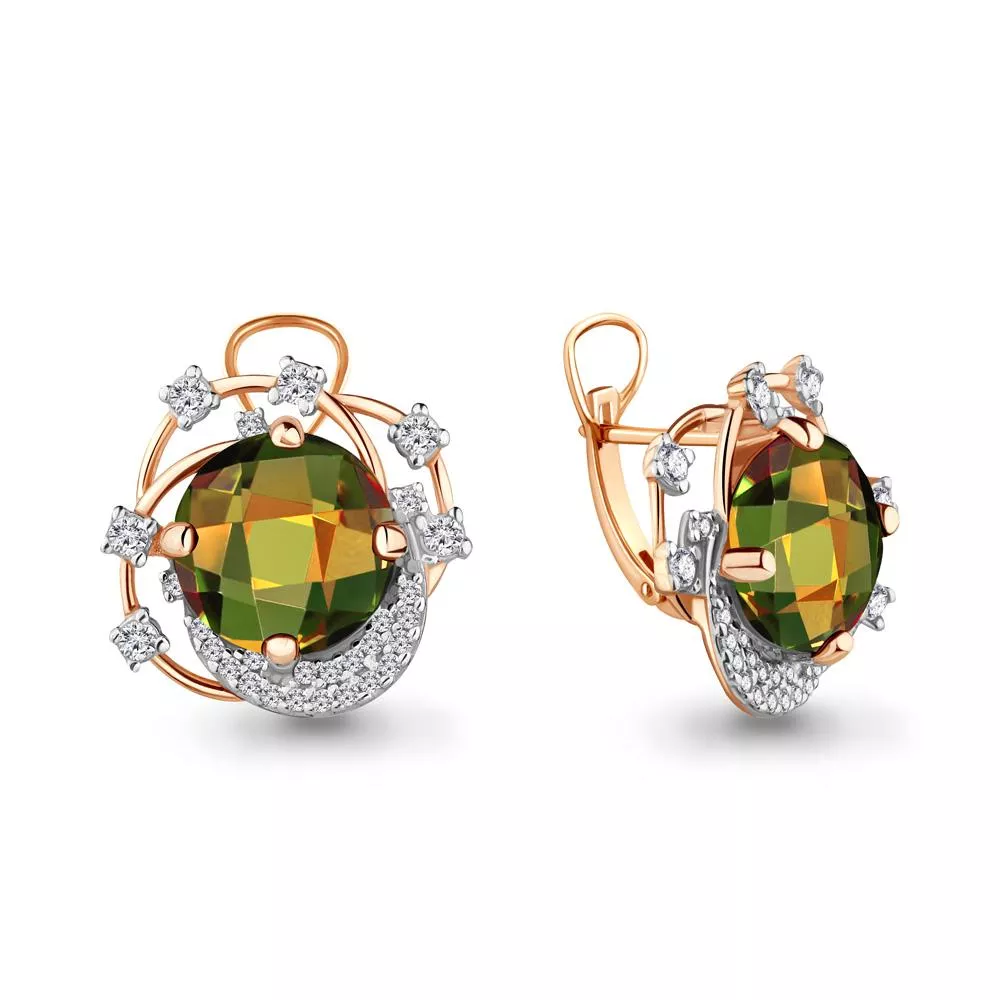 Серьги, артикул LV4459719А, золото