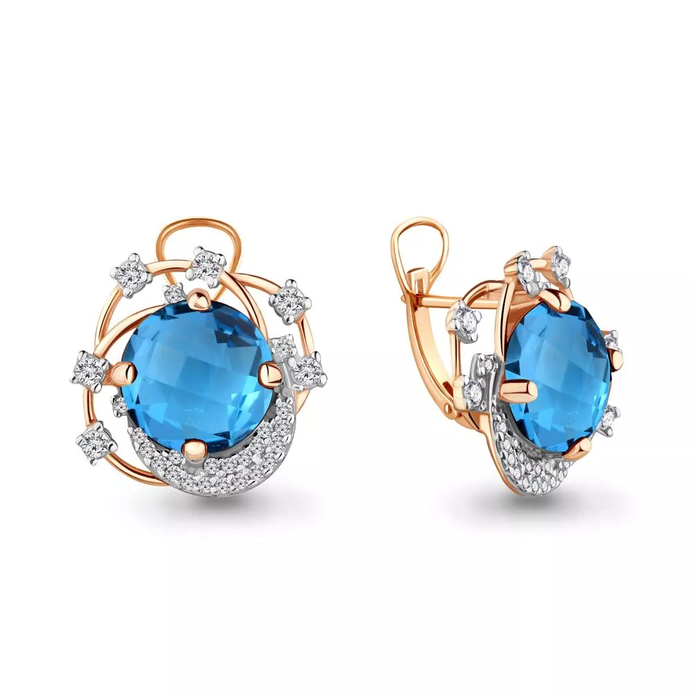 Серьги, золото, артикул LV4459705А