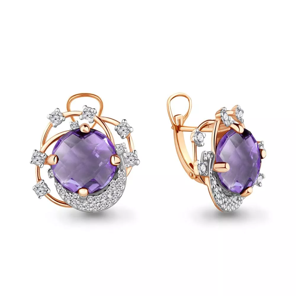 Серьги из золота, артикул LV4459704А